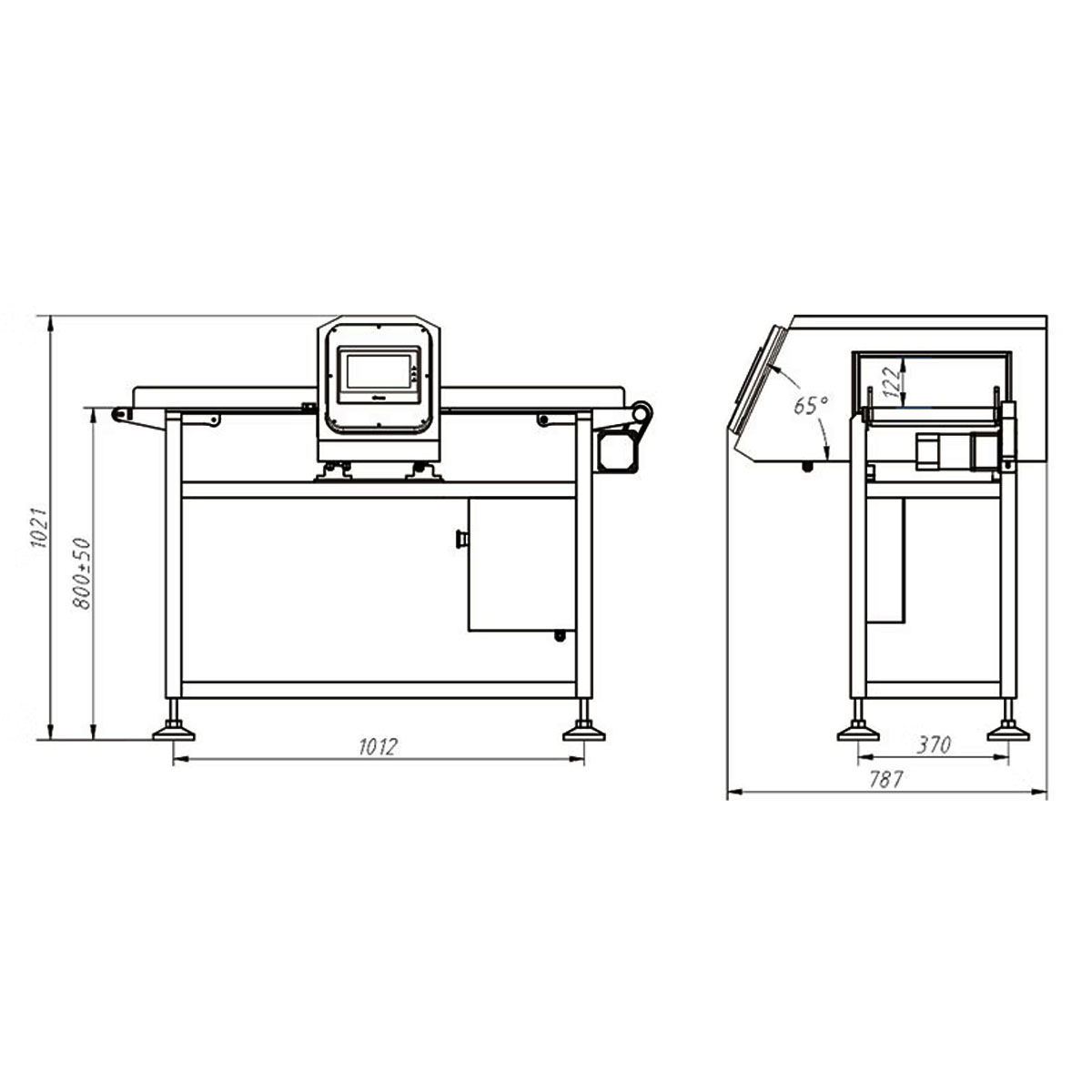 Detector de Metales Horizontal - Imagen 2
